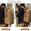 Extra Large Canvas Travel Backpack - 230B11