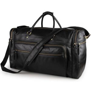 230B12 PU Leather Extra Large Capacity Fashion Suitcase