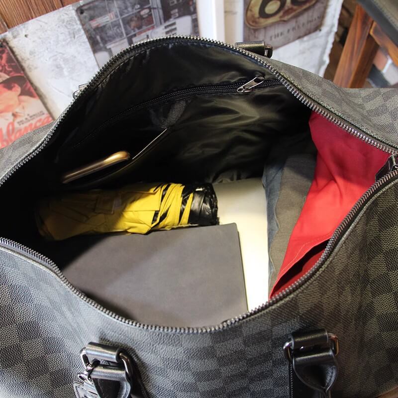 230B13 PU leather travel bag